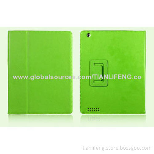Fashionable Leather Case for iPad 2, 3 and 4
